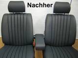 Oldtimer Neubezug mit Leder